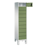 C+P Schließfachschrank Evolo48 mit Standfuß 10 Fächer – Produktbild 7