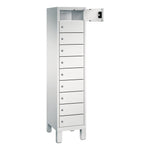 C+P Schließfachschrank Evolo48 mit Standfuß 10 Fächer – Produktbild 11