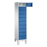 C+P Schließfachschrank Evolo48 mit Standfuß 10 Fächer – Produktbild 5