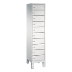 C+P Schließfachschrank Evolo48 mit Standfuß 10 Fächer – Produktbild 12