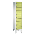 C+P Schließfachschrank Evolo48 mit Standfuß 10 Fächer – Produktbild 10