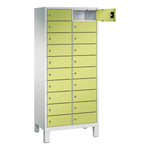 C+P Schließfachschrank Evolo48 mit Standfuß 2 x 10 Fächer