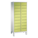 C+P Schließfachschrank Evolo48 mit Standfuß 2 x 10 Fächer