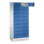 C+P Schließfachschrank Evolo48 mit Sockel 2 x 10 Fächer