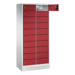 C+P Schließfachschrank Evolo48 mit Sockel 2 x 10 Fächer
