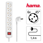 Hama Steckdosenleiste 1,4 m weiß