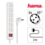 Hama Steckdosenleiste 6 Steckdosen 3 m