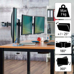 Hama Monitorschwenkarm FULLMOTION 3 Arme