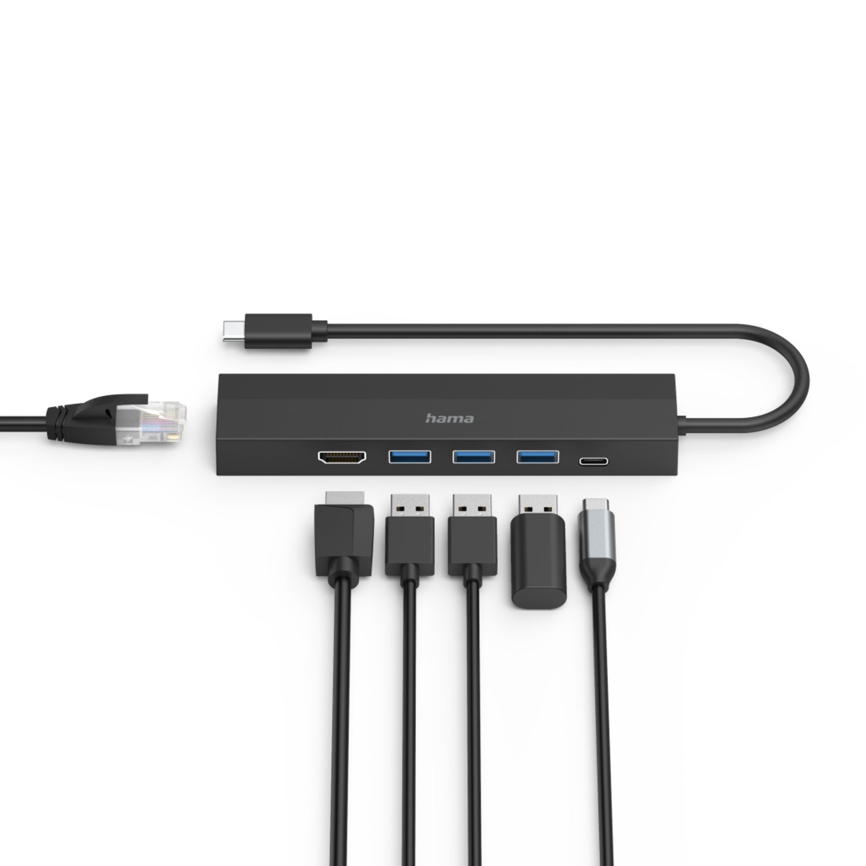 Hama USB-Hub USB-C - Wiepa Bürofachpartner