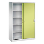 C+P Schiebetürenschrank Acurado 1.200 x 1.950 x 500 mm (B x H x T) lichtgrau