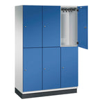 C+P Kleiderspind Cambio 1.200 x 1.950 x 525 mm (B x H x T) lichtgrau