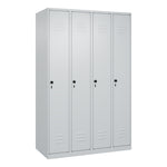C+P Kleiderspind Classic PLUS mit Sockel 1.200 x 1.850 x 500 mm (B x H x T) lichtgrau – Produktbild 6