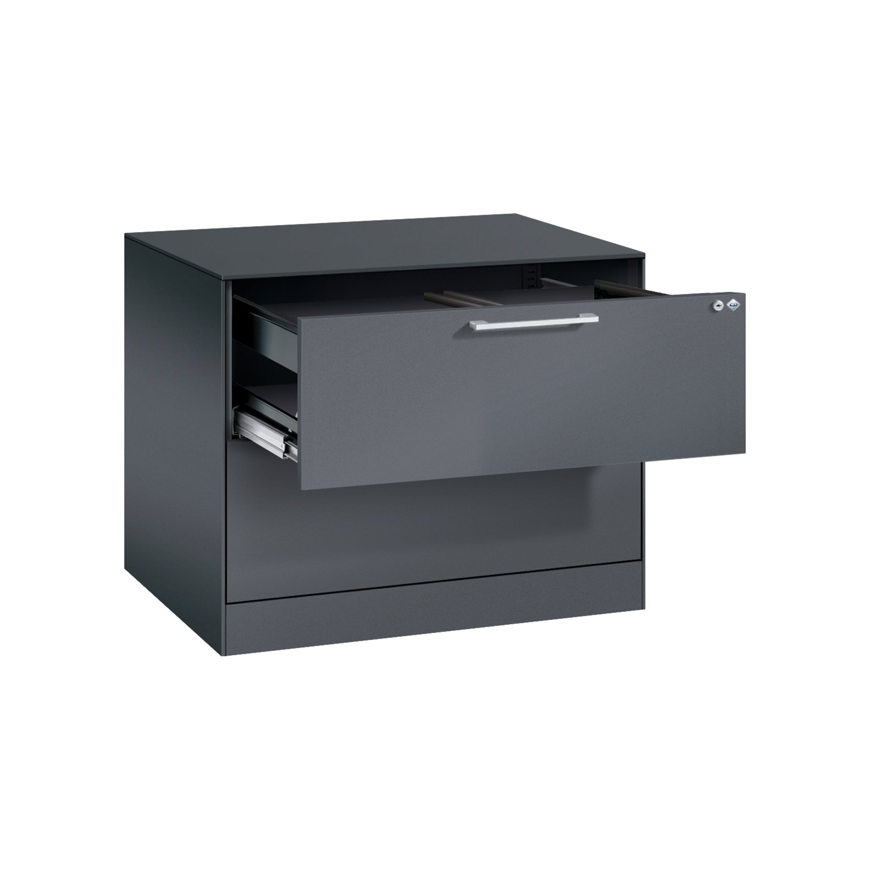 C+P Hängeregistraturschrank Asisto 800 x 698 x 600 mm (B x H x T) – Produktbild 2