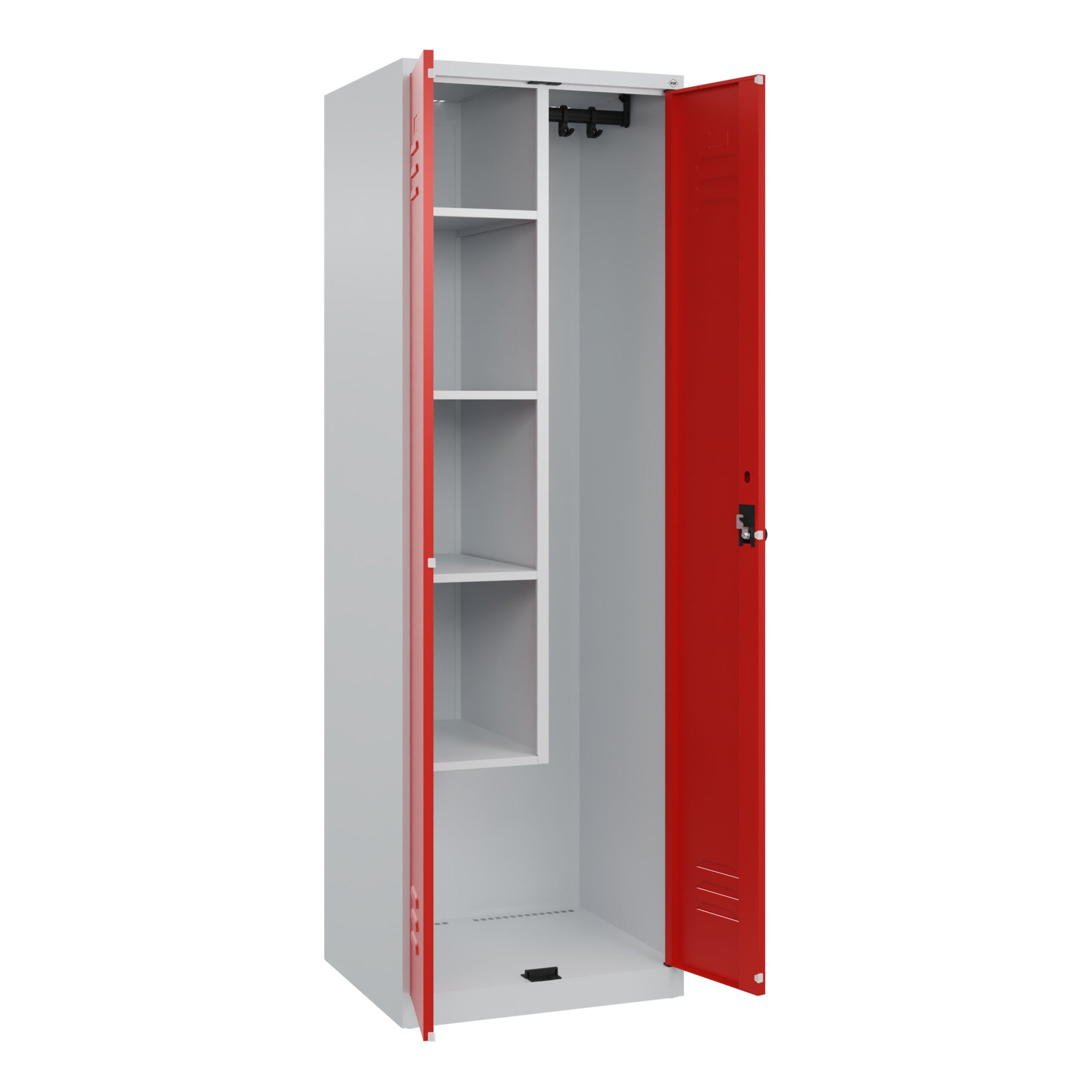 C+P Putzmittelschrank Classic PLUS mit Sockel lichtgrau – Produktbild 2