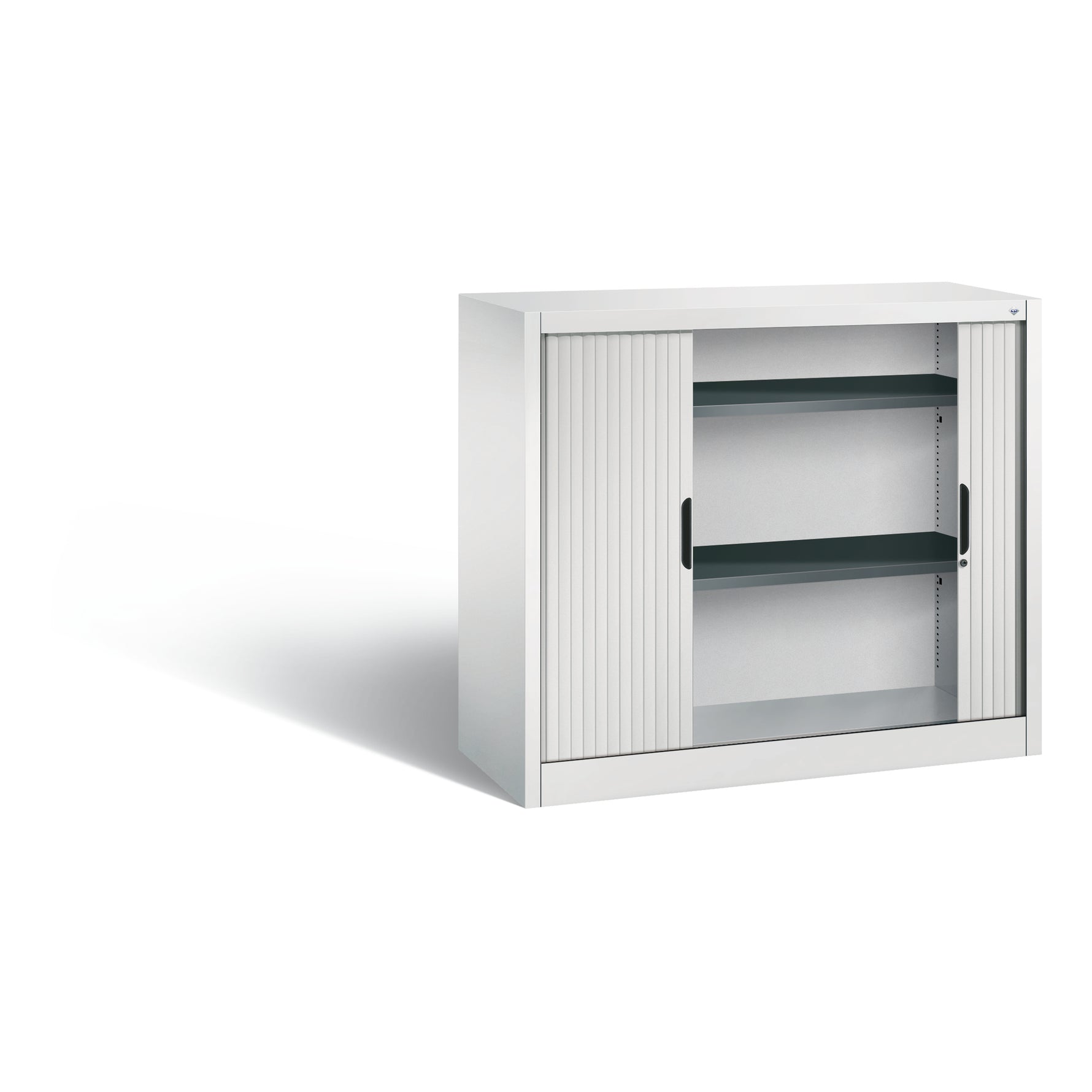 C+P Rollladenschrank Omnispace 1.200 x 1.030 x 420 mm (B x H x T) 2 Ordnerhöhen – Produktbild 2