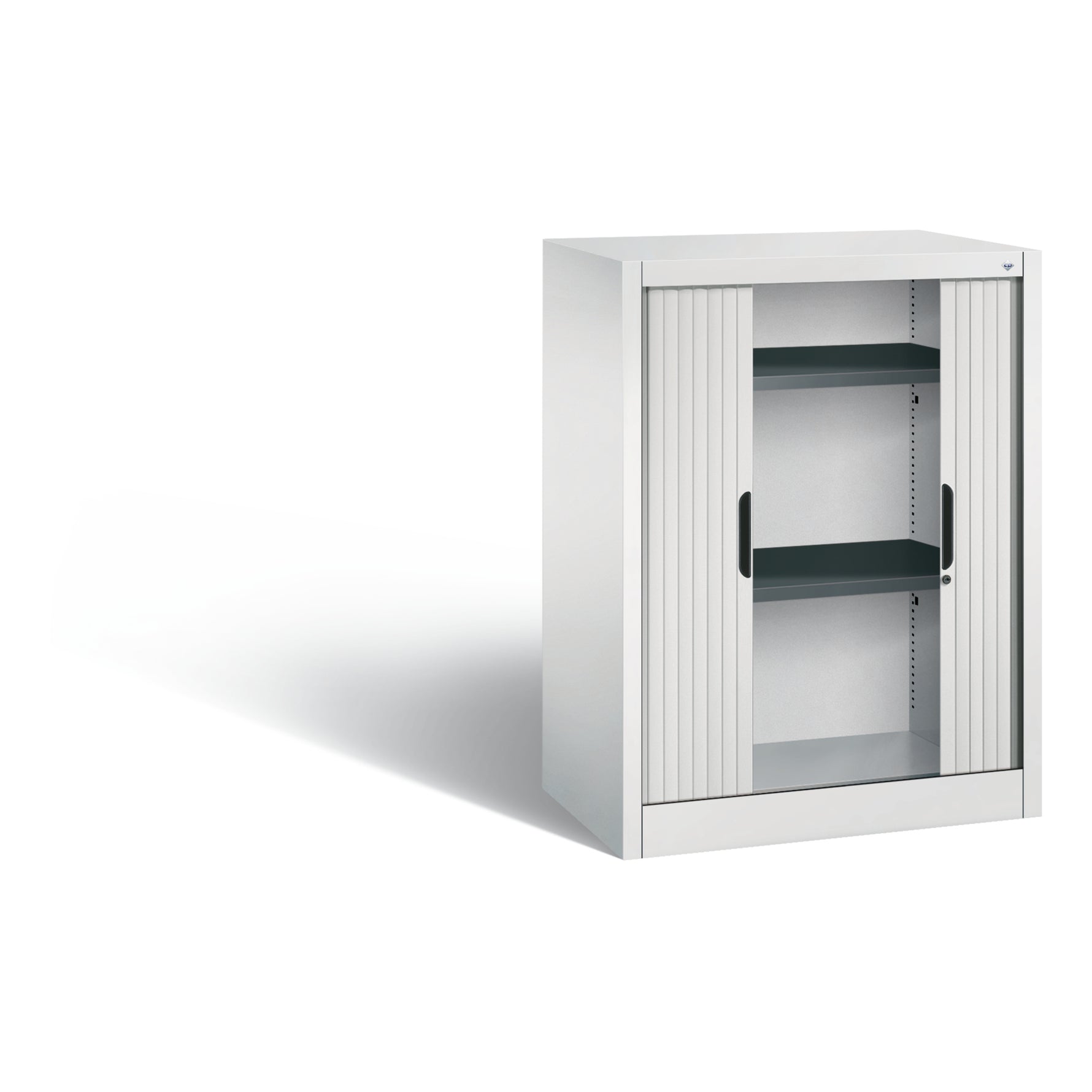 C+P Rollladenschrank Omnispace 800 x 1.030 x 420 mm (B x H x T) 2 Ordnerhöhen – Produktbild 2