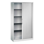 C+P Rollladenschrank Asisto 5 Ordnerhöhen 1.000 x 1.980 x 435 mm (B x H x T) lichtgrau