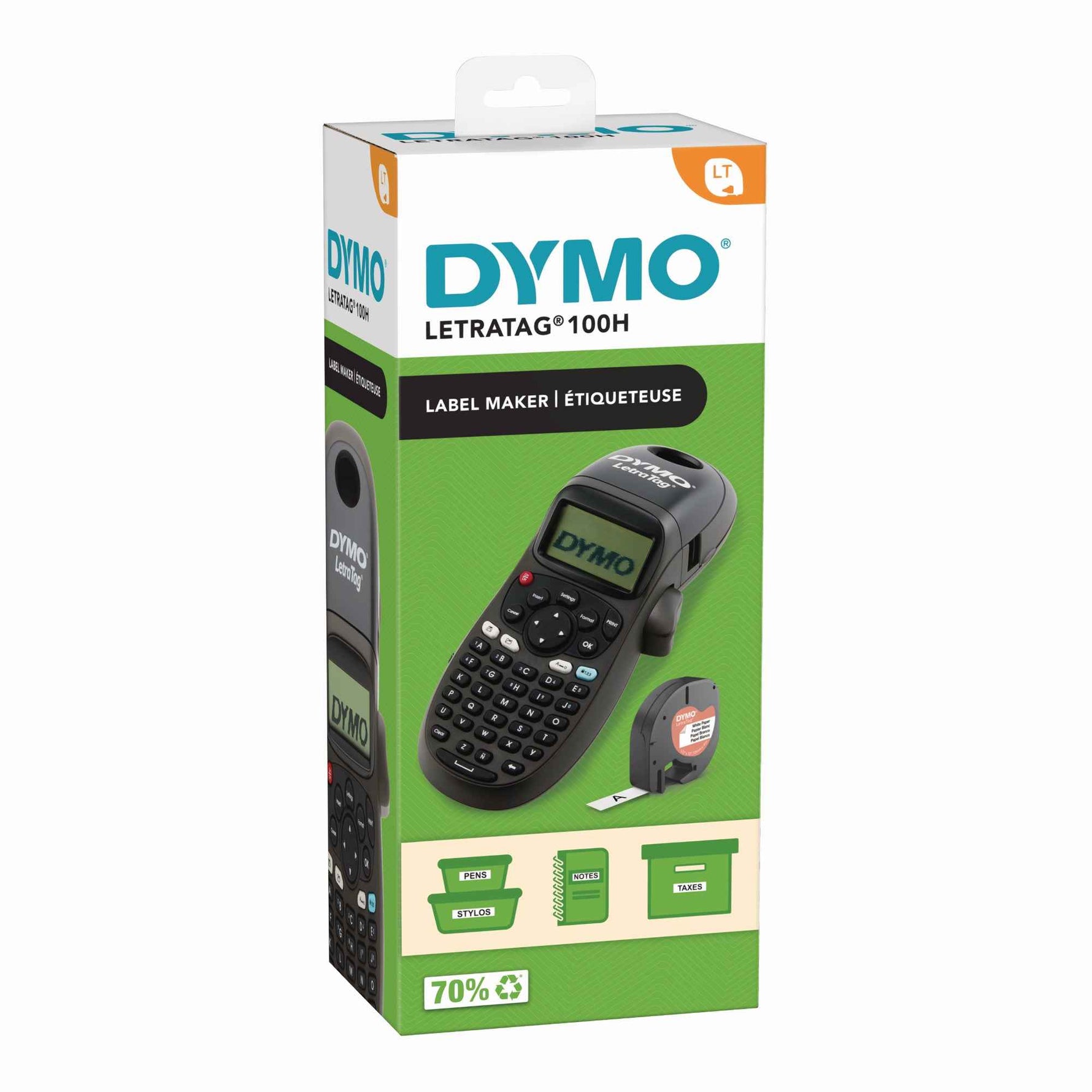 DYMO® Beschriftungsgerät LetraTag® 100H schwarz