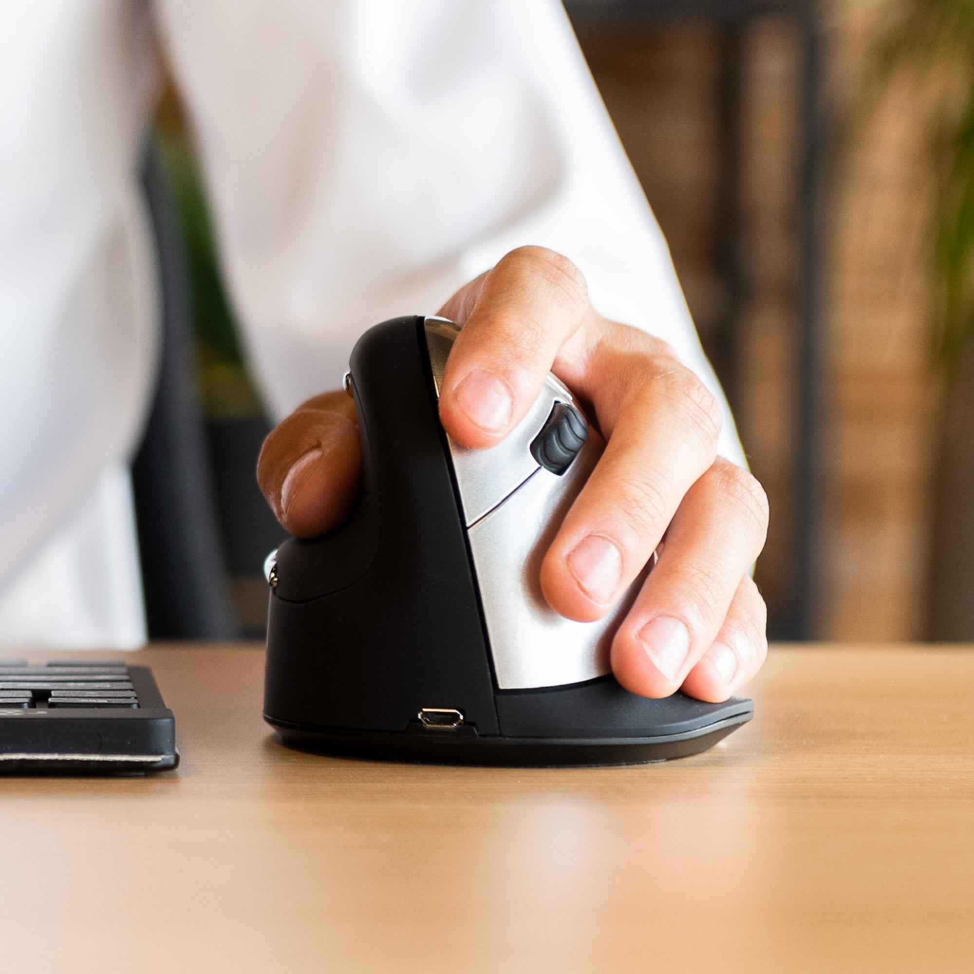R-Go Tools Optische PC Maus HE Break ergonomisch