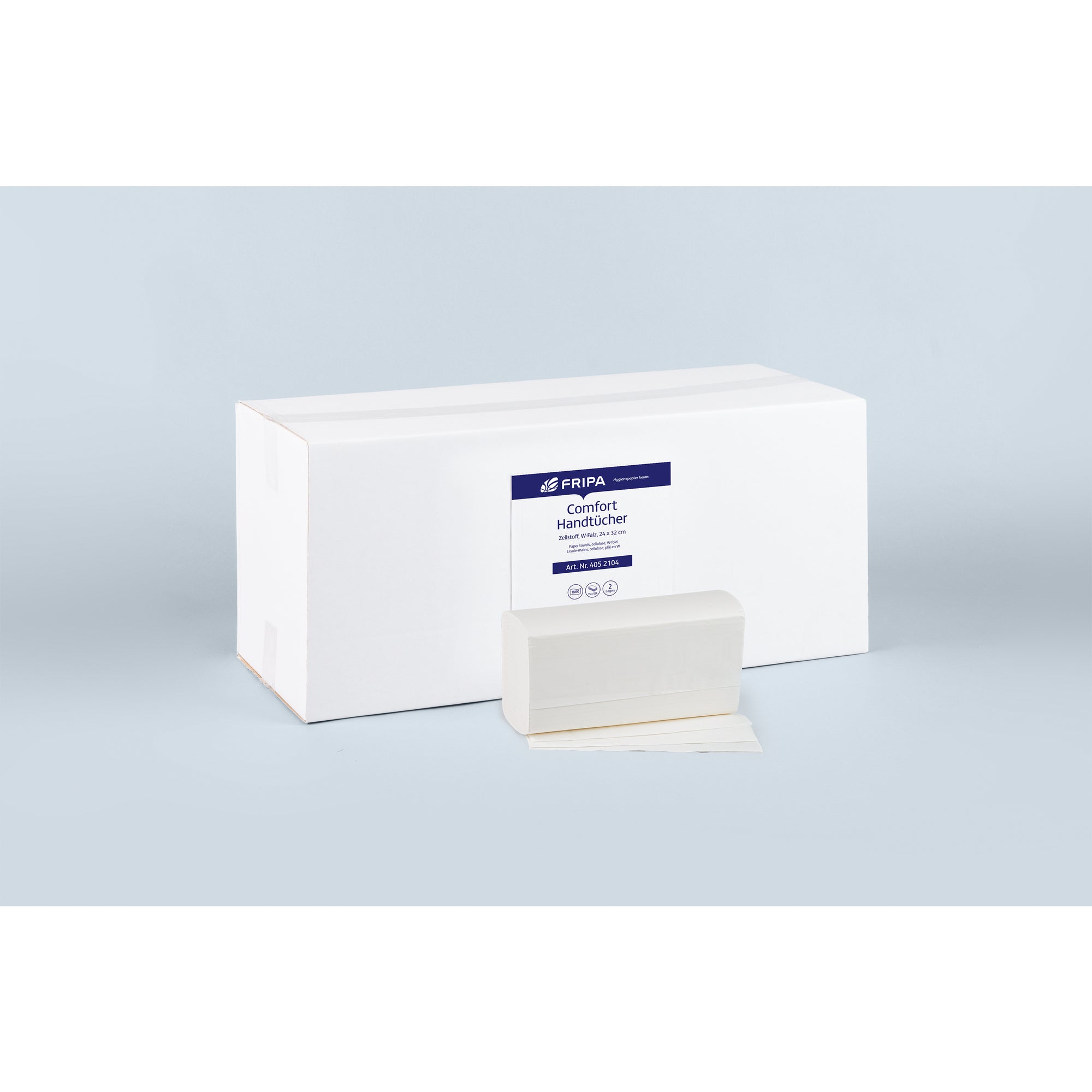 Fripa Papierhandtücher COMFORT 24 x 32 cm (B x L) - Wiepa Bürofachpartner