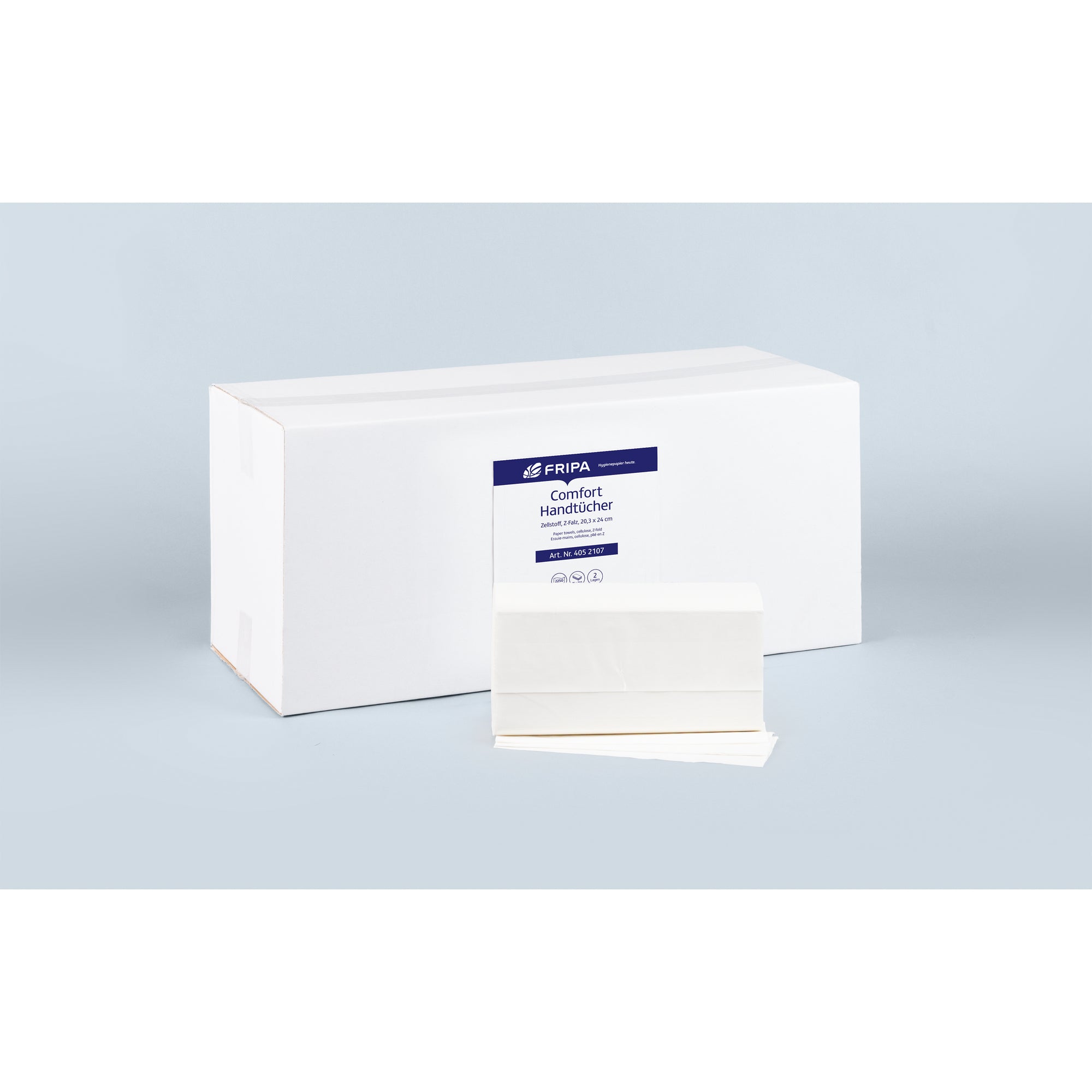 Fripa Papierhandtücher COMFORT 20,3 x 24 cm (B x L) - Wiepa Bürofachpartner