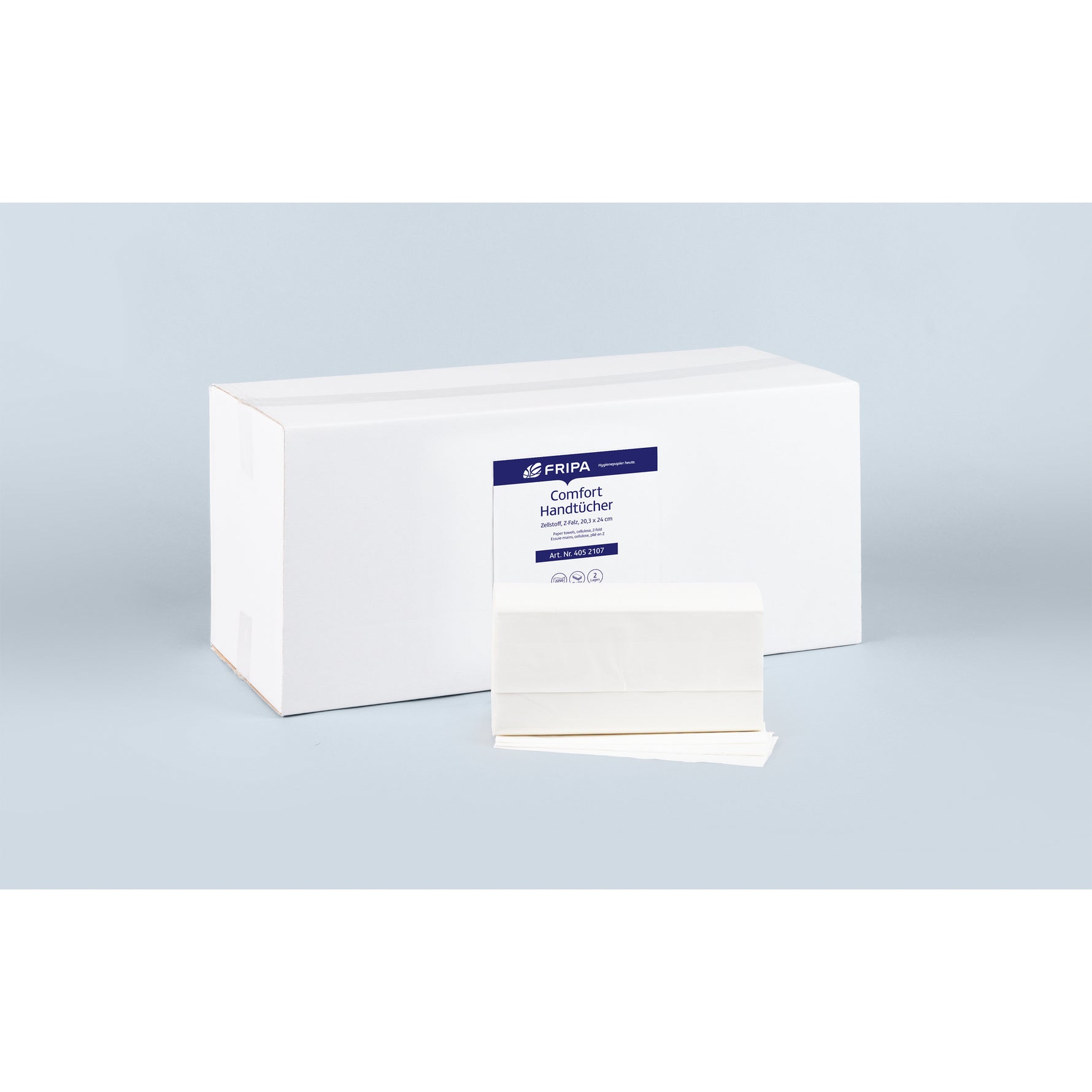 Fripa Papierhandtücher COMFORT 20,3 x 24 cm (B x L) - Wiepa Bürofachpartner