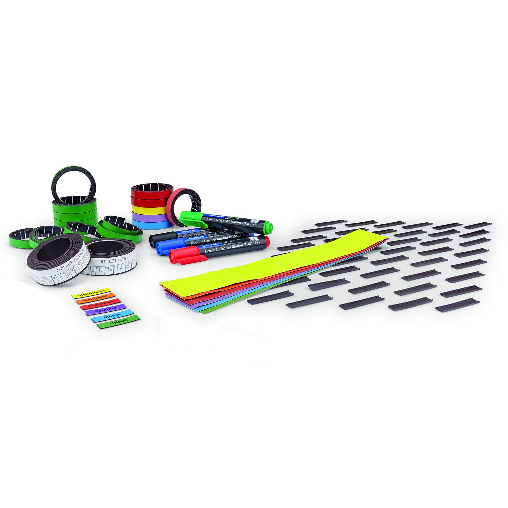 magnetoplan® Urlaubsübersicht undatiert 200 x 100 cm (B x H) - Wiepa Bürofachpartner