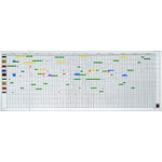 magnetoplan® Urlaubsübersicht undatiert 200 x 60 cm (B x H)