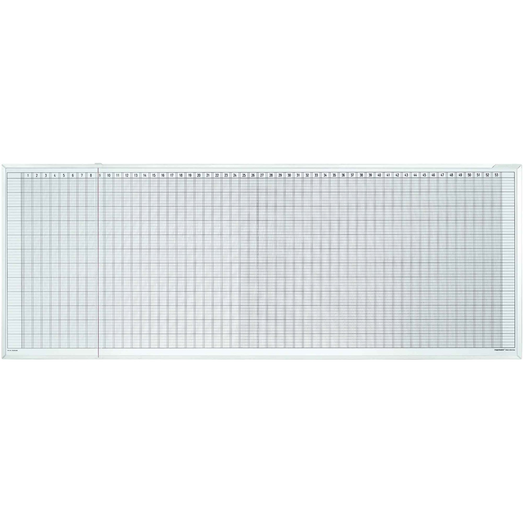 magnetoplan® Urlaubsübersicht undatiert 200 x 60 cm (B x H)