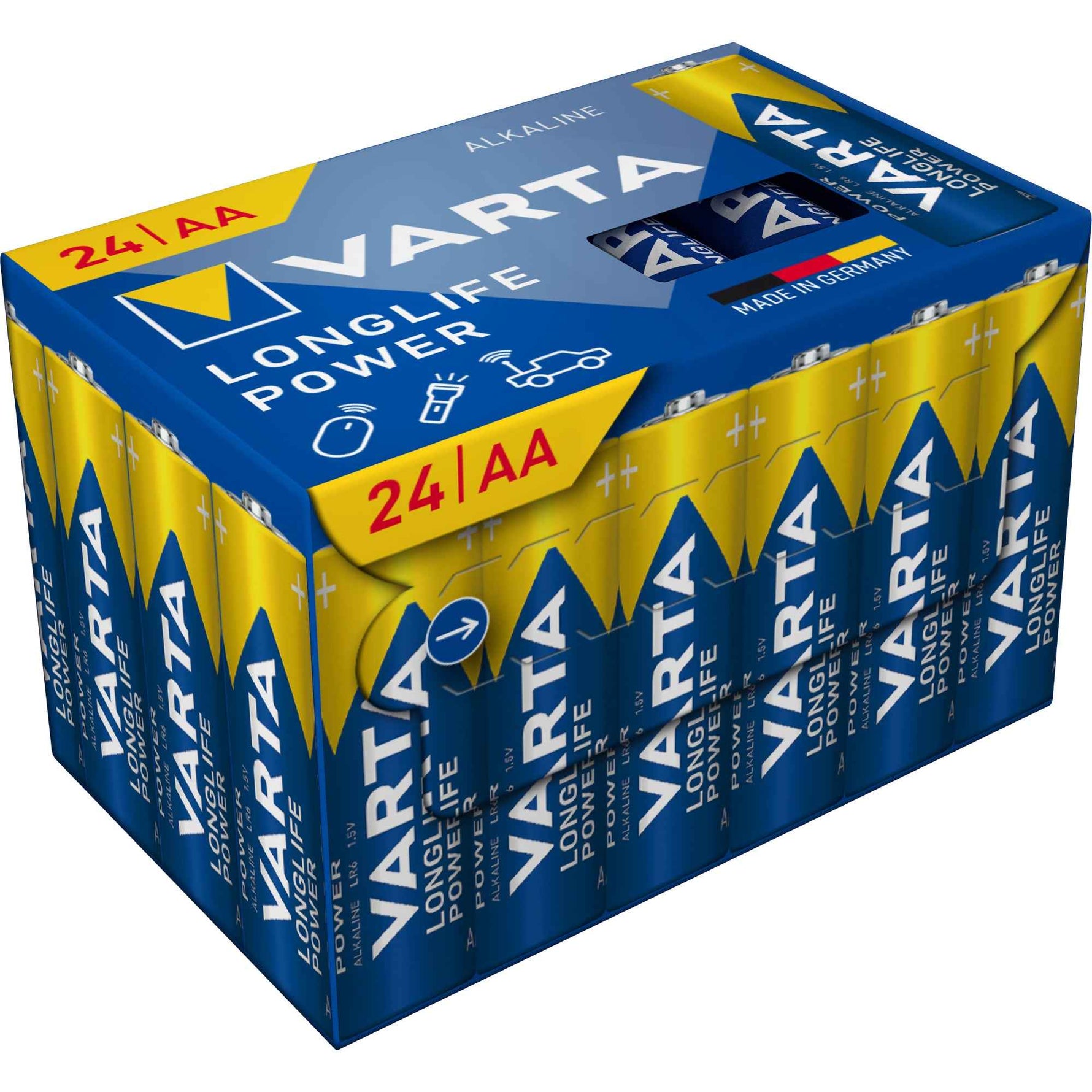 Varta Batterie Longlife Power AA/Mignon 24 St./Pack.