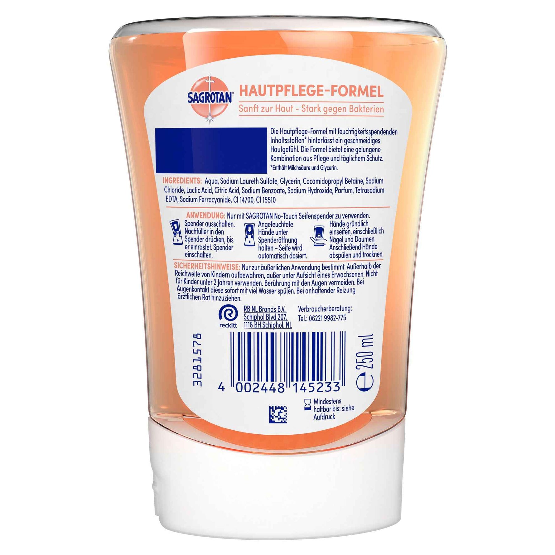 Sagrotan Flüssigseife No-Touch Manuka Honig