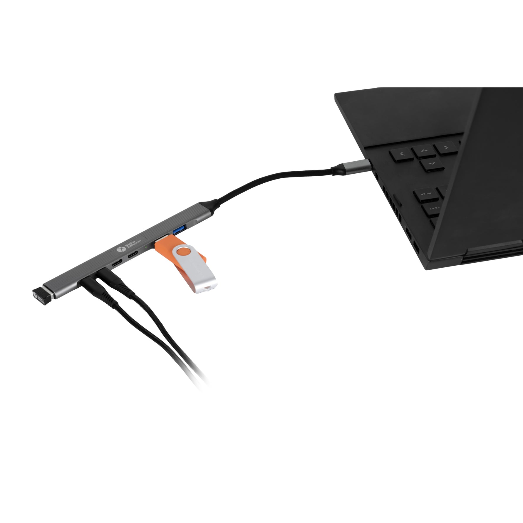 BakkerElkhuizen USB-Hub 7-in-1 - Wiepa Bürofachpartner
