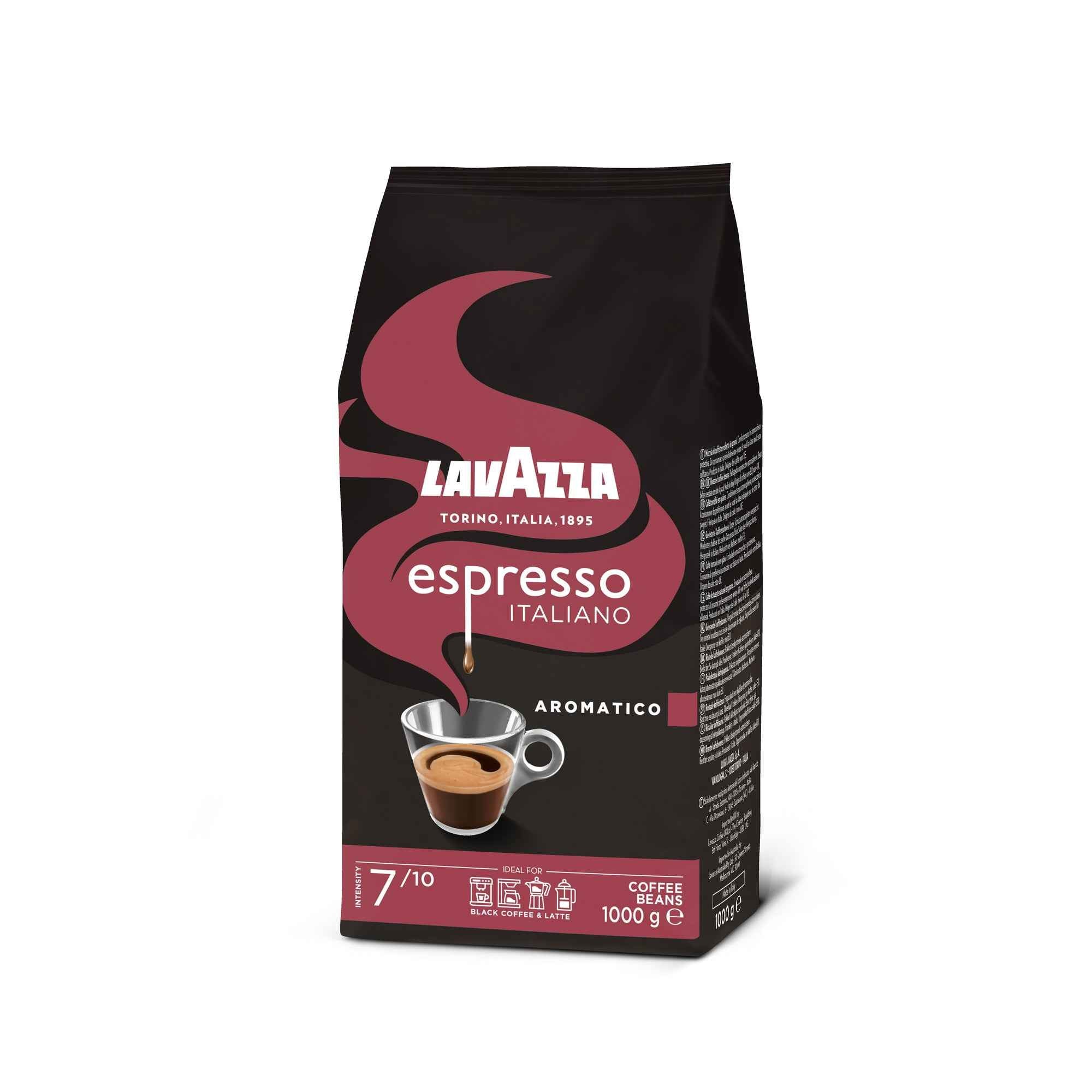 Lavazza Espresso Italiano Aromatico, fruchtig, schokoladig