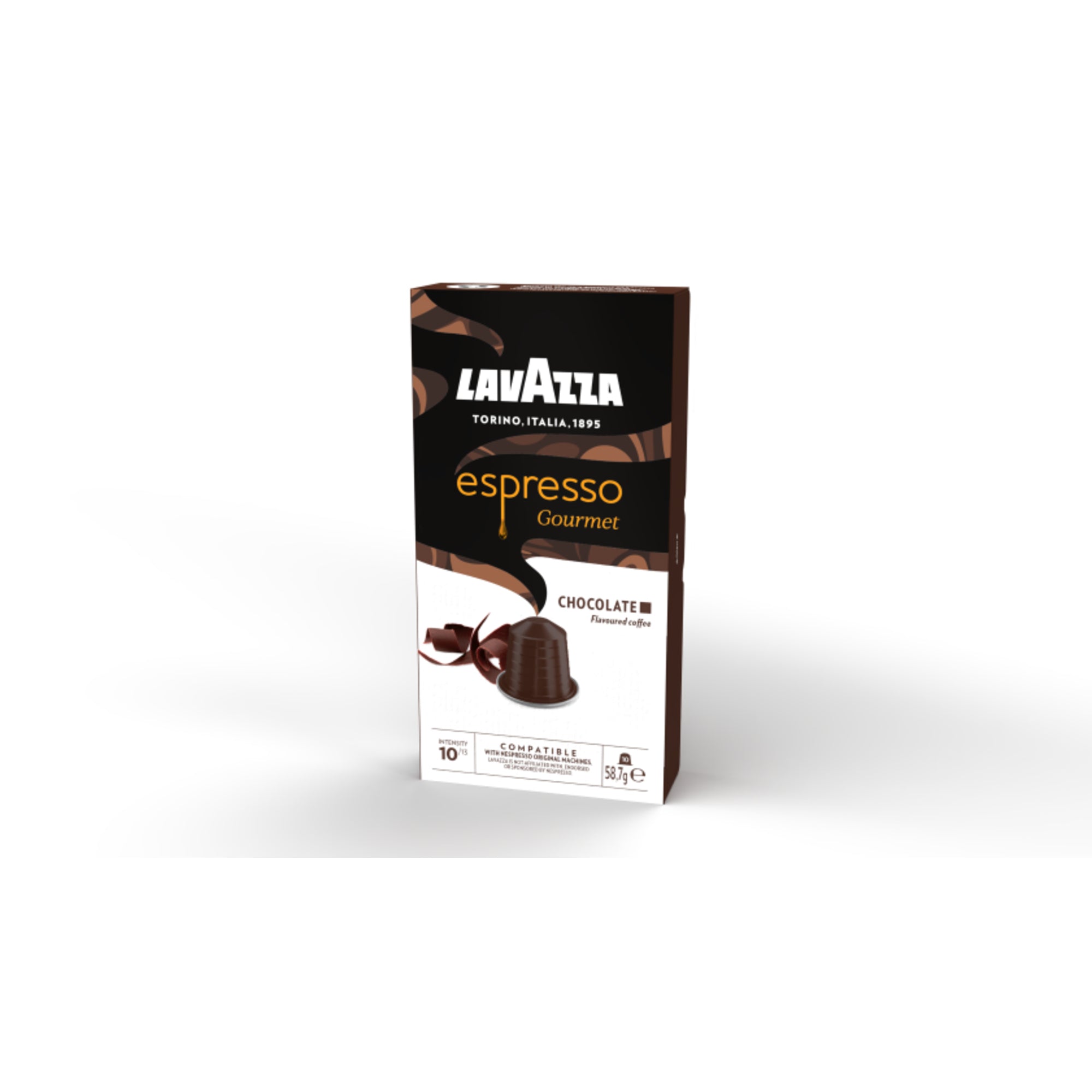 Lavazza Espressokapsel Gourmet Chocolate nussig, schokoladig - Wiepa Bürofachpartner