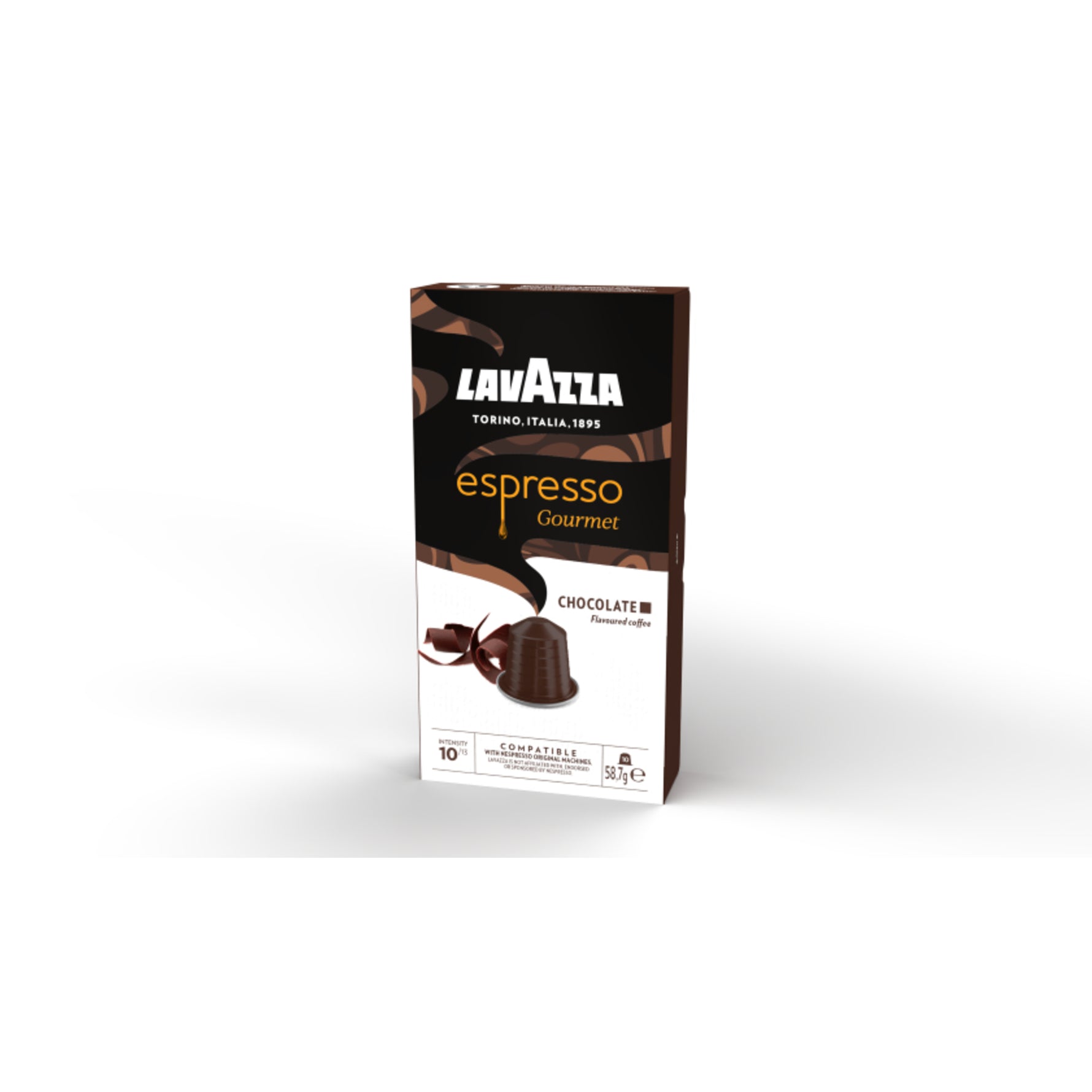 Lavazza Espressokapsel Gourmet Chocolate nussig, schokoladig - Wiepa Bürofachpartner