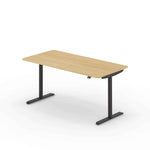 Sedus Schreibtisch se:lab elektronisch 1.400 x 650-1.280 x 700 mm (B x H x T) eiche hell