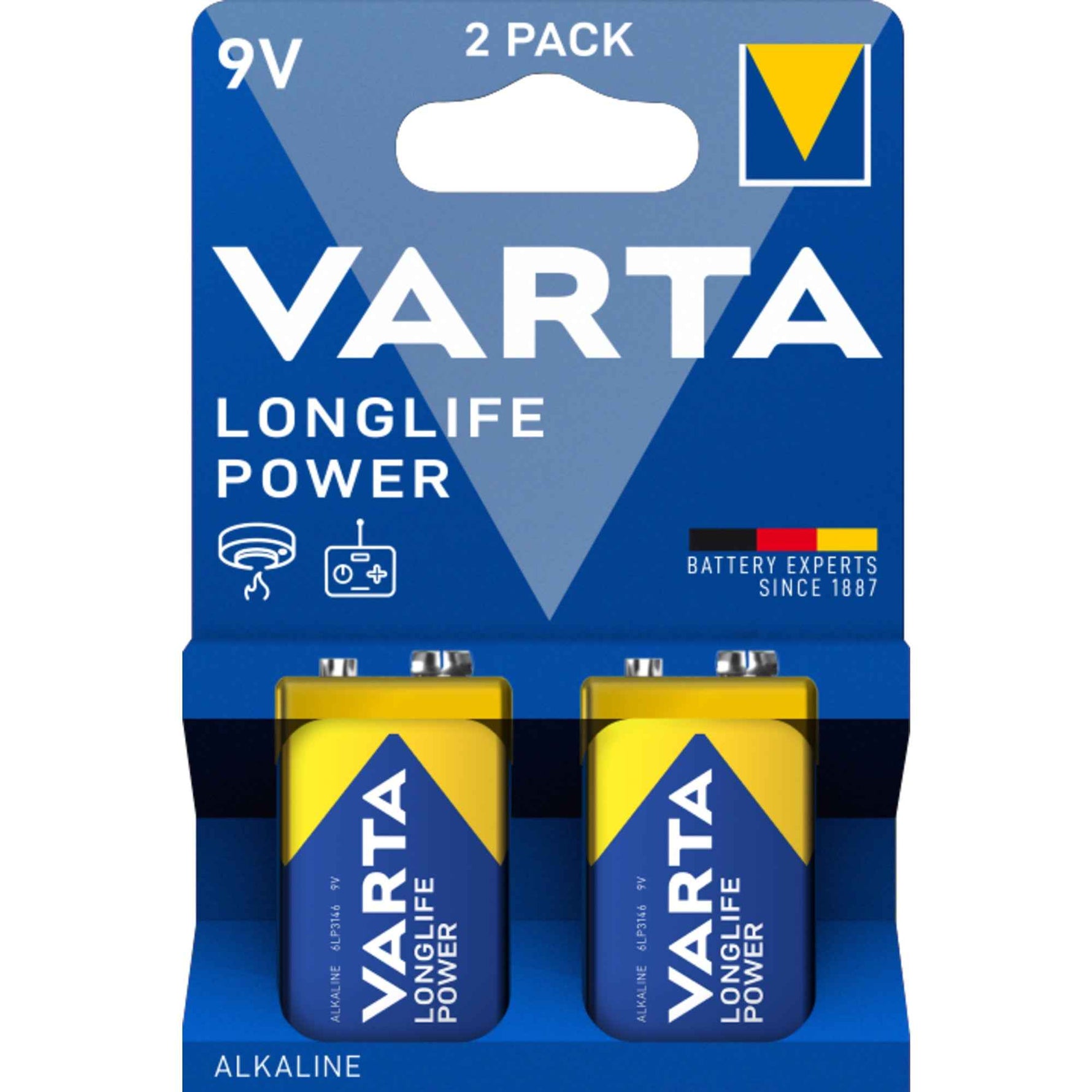 Varta Batterie Longlife Power E-Block 2 St./Pack.