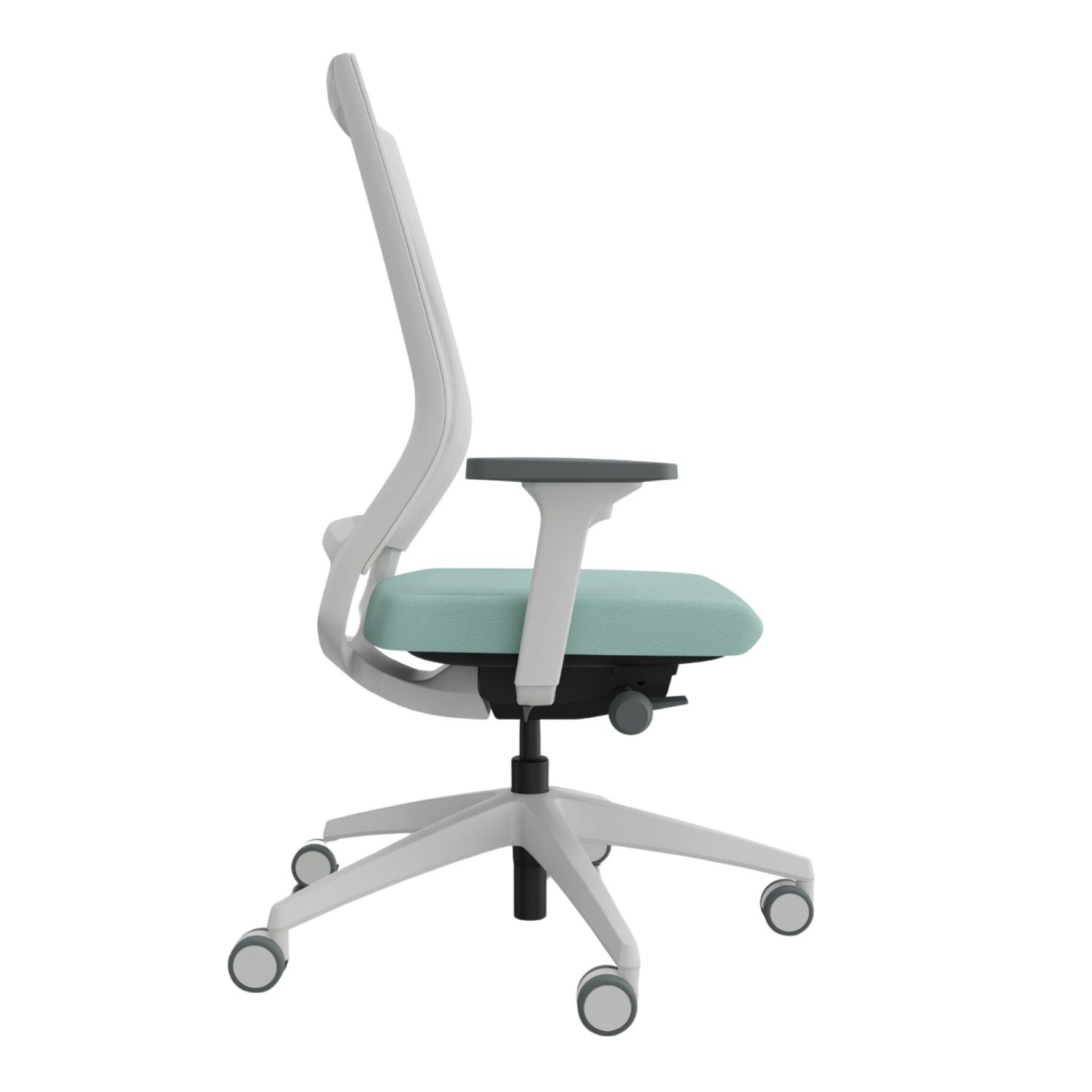 Sedus Bürodrehstuhl Quarterback 2 weißgrün – Produktbild 4