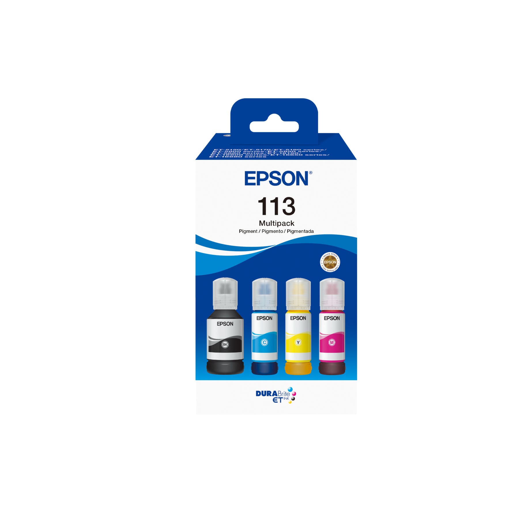 Epson Nachfülltinte Tintenstrahldrucker 113 schwarz, cyan, magenta, gelb - Wiepa Bürofachpartner