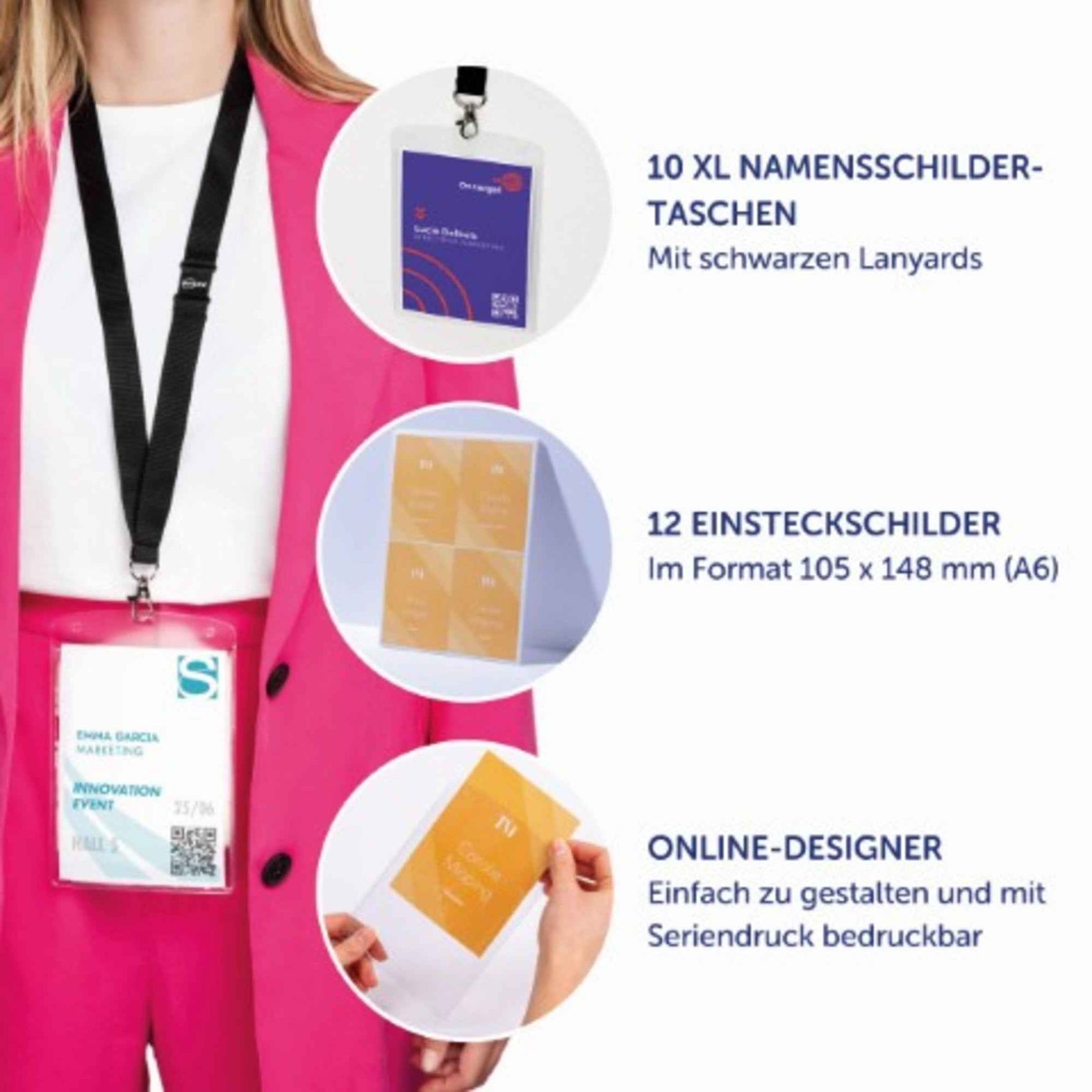 Avery Zweckform Namensschild XL