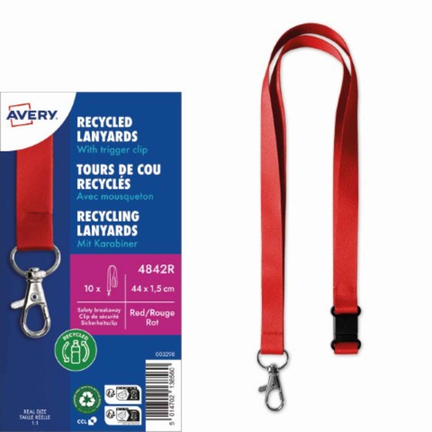 Avery Zweckform Textilband Recycling