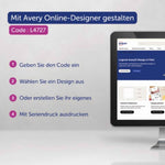 Avery Zweckform Einsteckschild 90 x 54 mm (B x H)