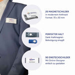 Avery Zweckform Namensschild polar® classic 70 x 30 mm (B x H) 20 St./Pack.