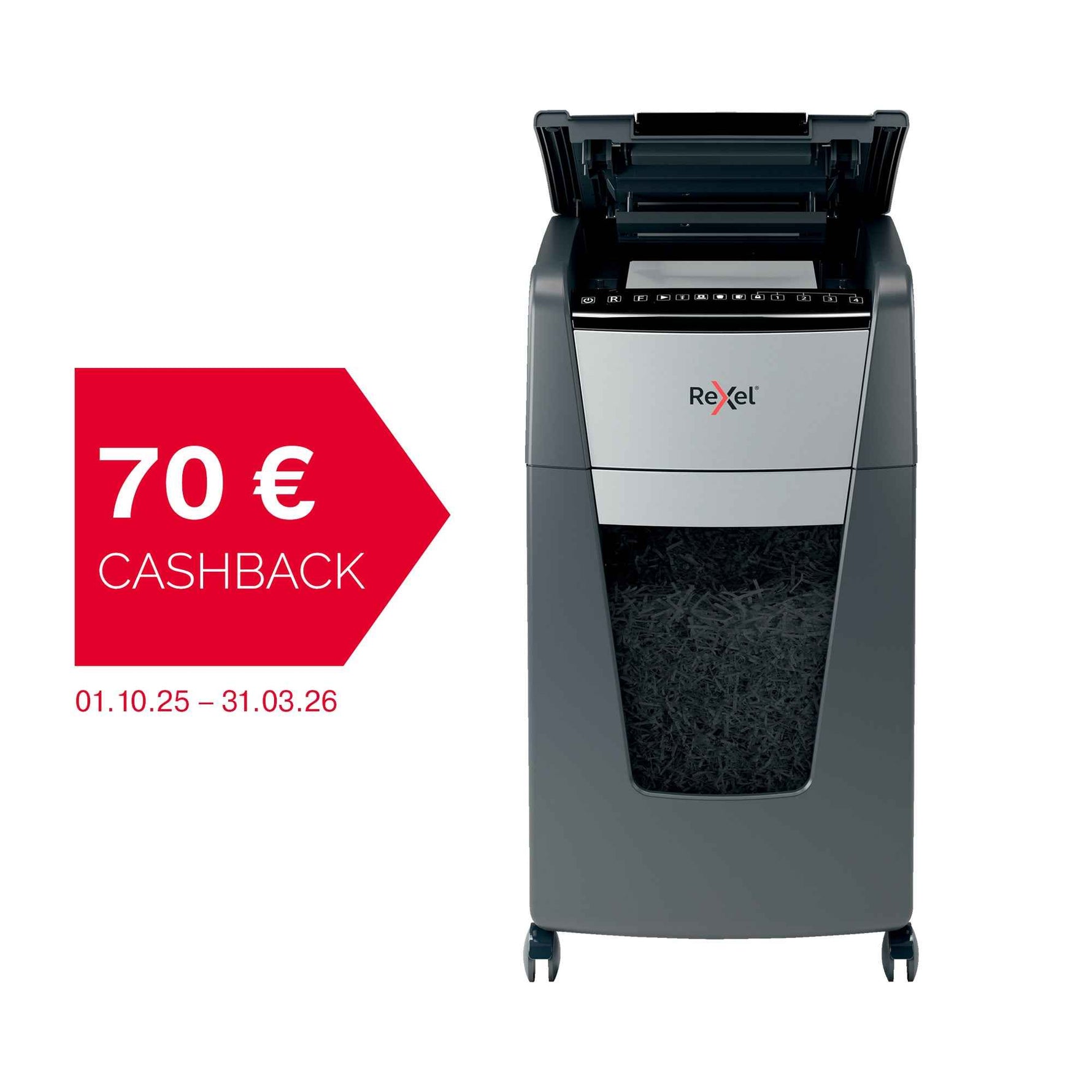 Rexel® Aktenvernichter Optimum AutoFeed+ 300M