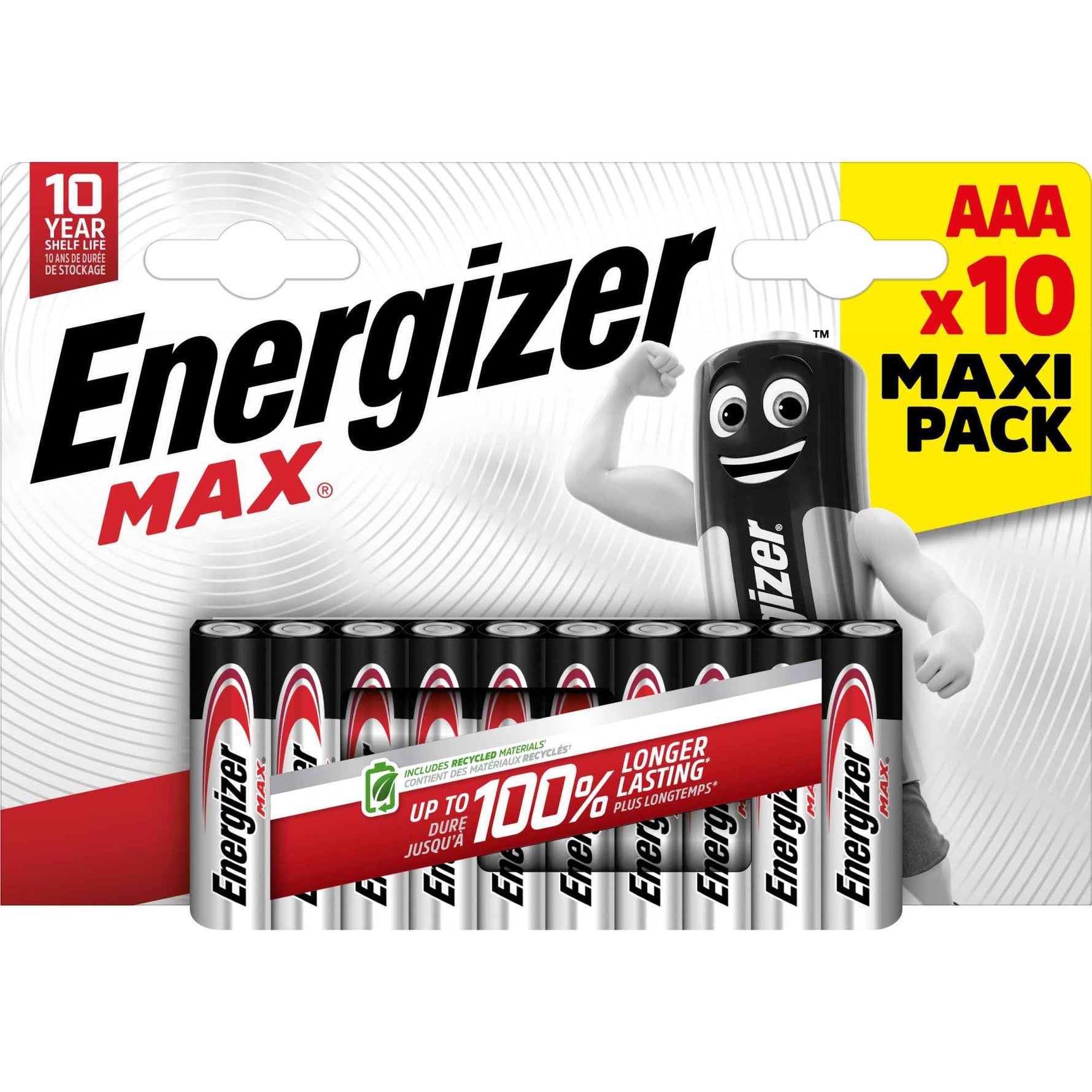 Energizer® Batterie Max® AAA/Micro 10 St./Pack.