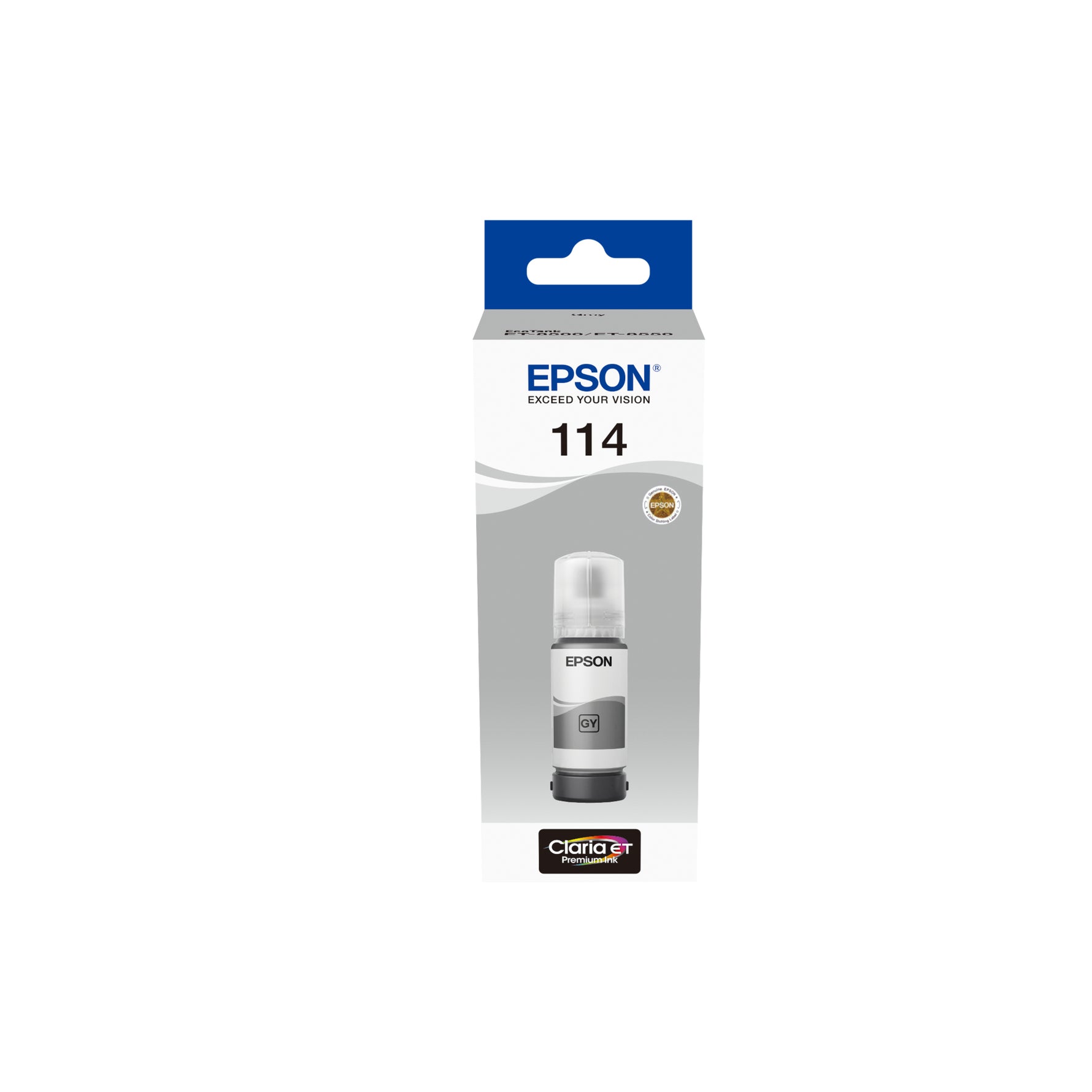 Epson Nachfülltinte Tintenstrahldrucker 114 grau - Wiepa Bürofachpartner
