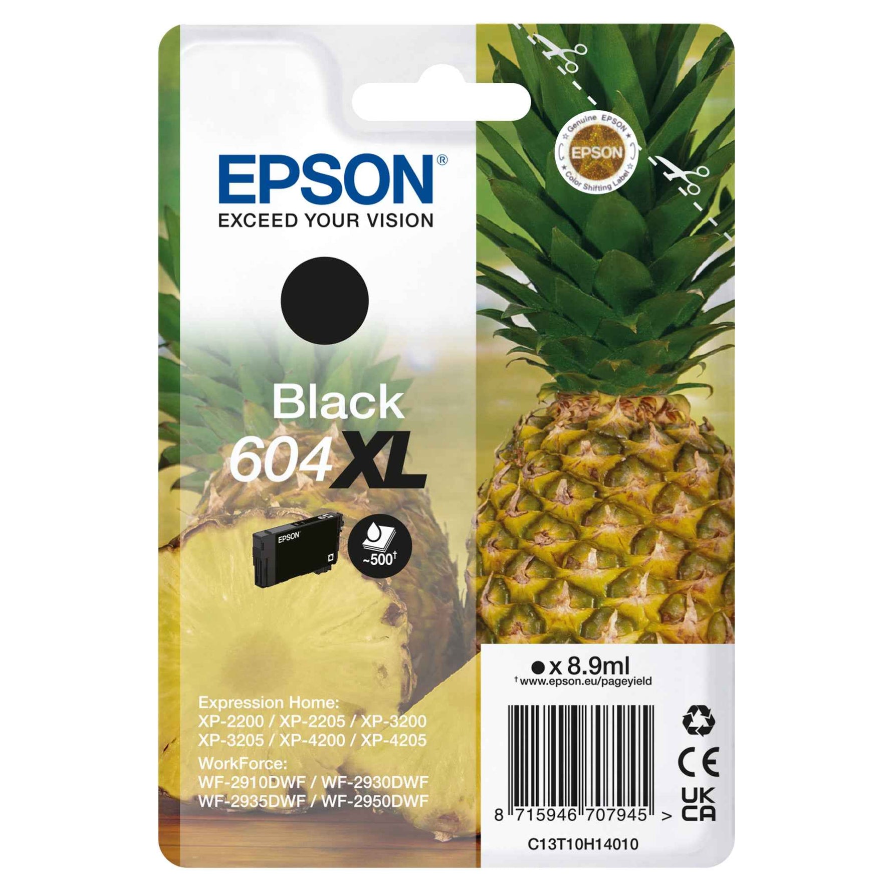 Epson Tintenpatrone 604XL schwarz