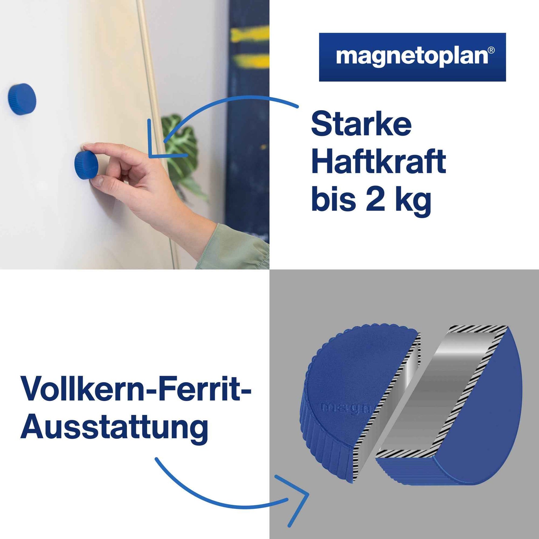 magnetoplan® Magnet Discofix Magnum