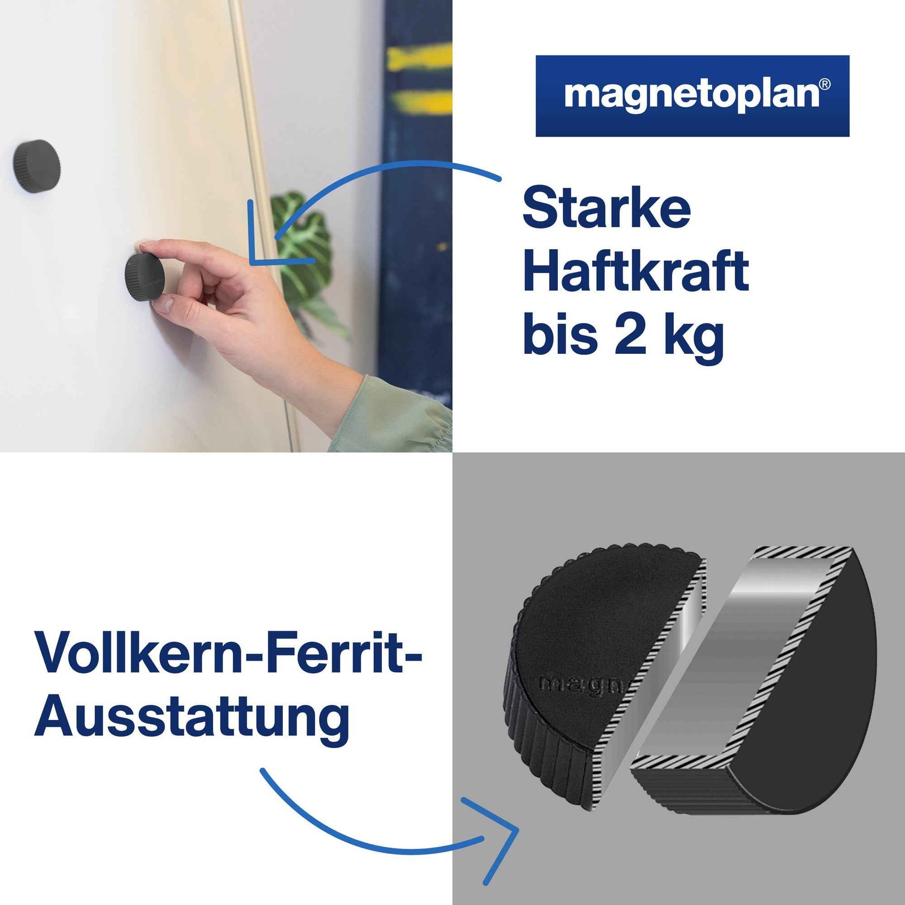 magnetoplan® Magnet Discofix Magnum