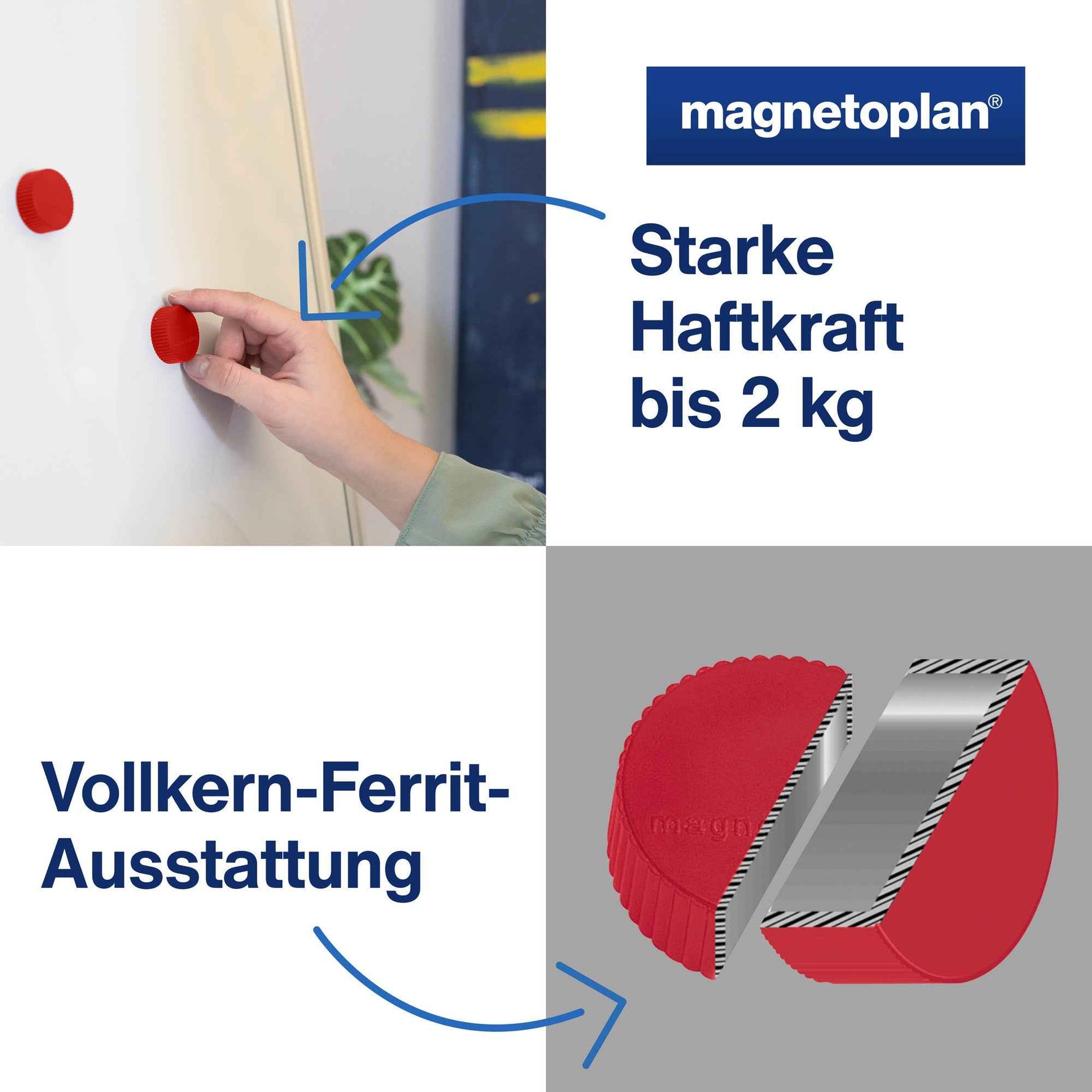 magnetoplan® Magnet Discofix Magnum
